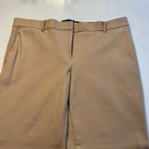 Ann Taylor tan dress pants, size 12 Ankle length, perfect condition